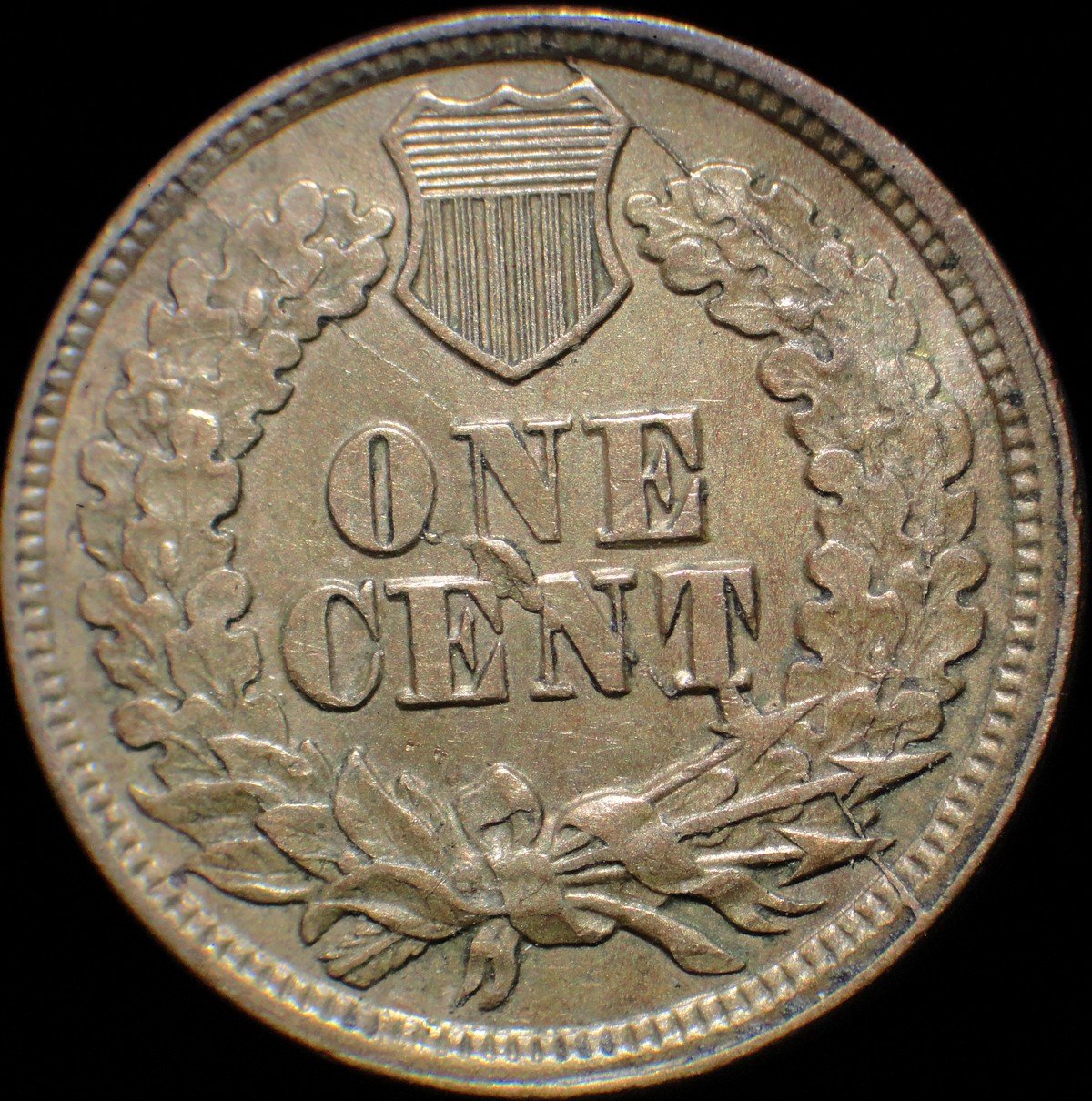 1863 CRK-001 - Indian Head Penny