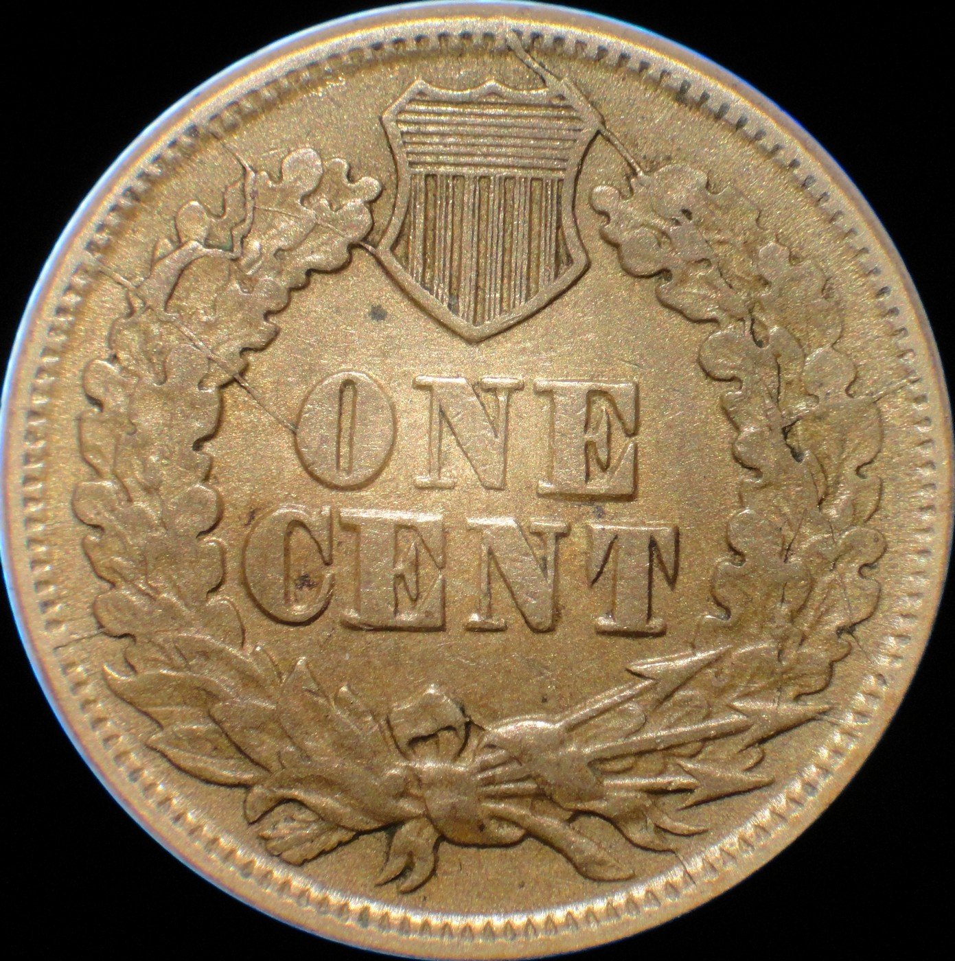1863 CUD-028 - Indian Head Penny