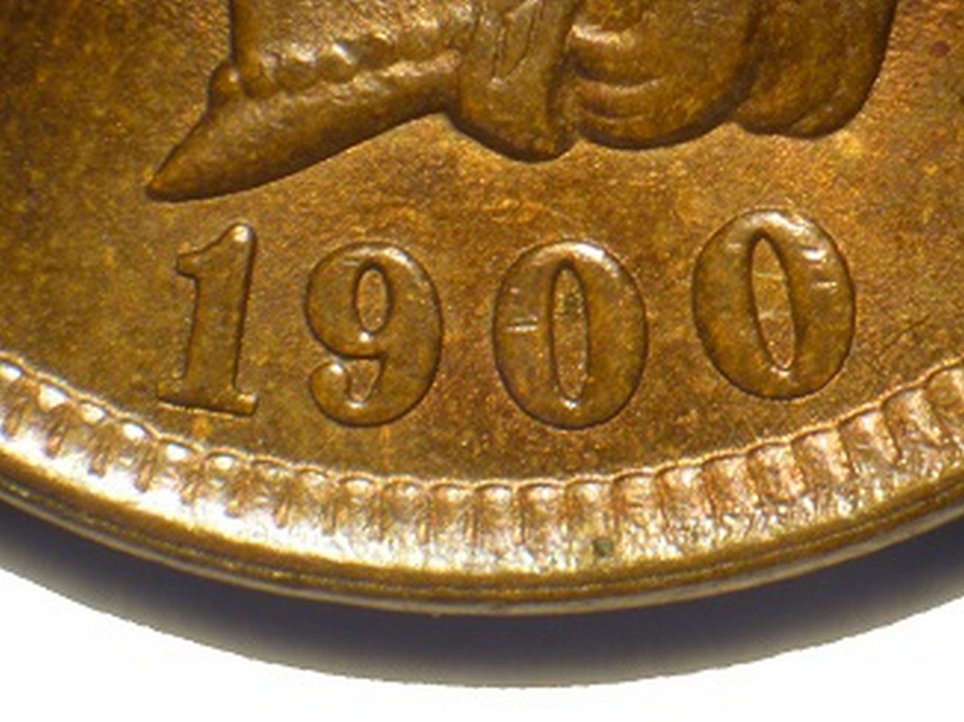 1900 RPD-027 - Indian Head Cent - Photo by David Poliquin