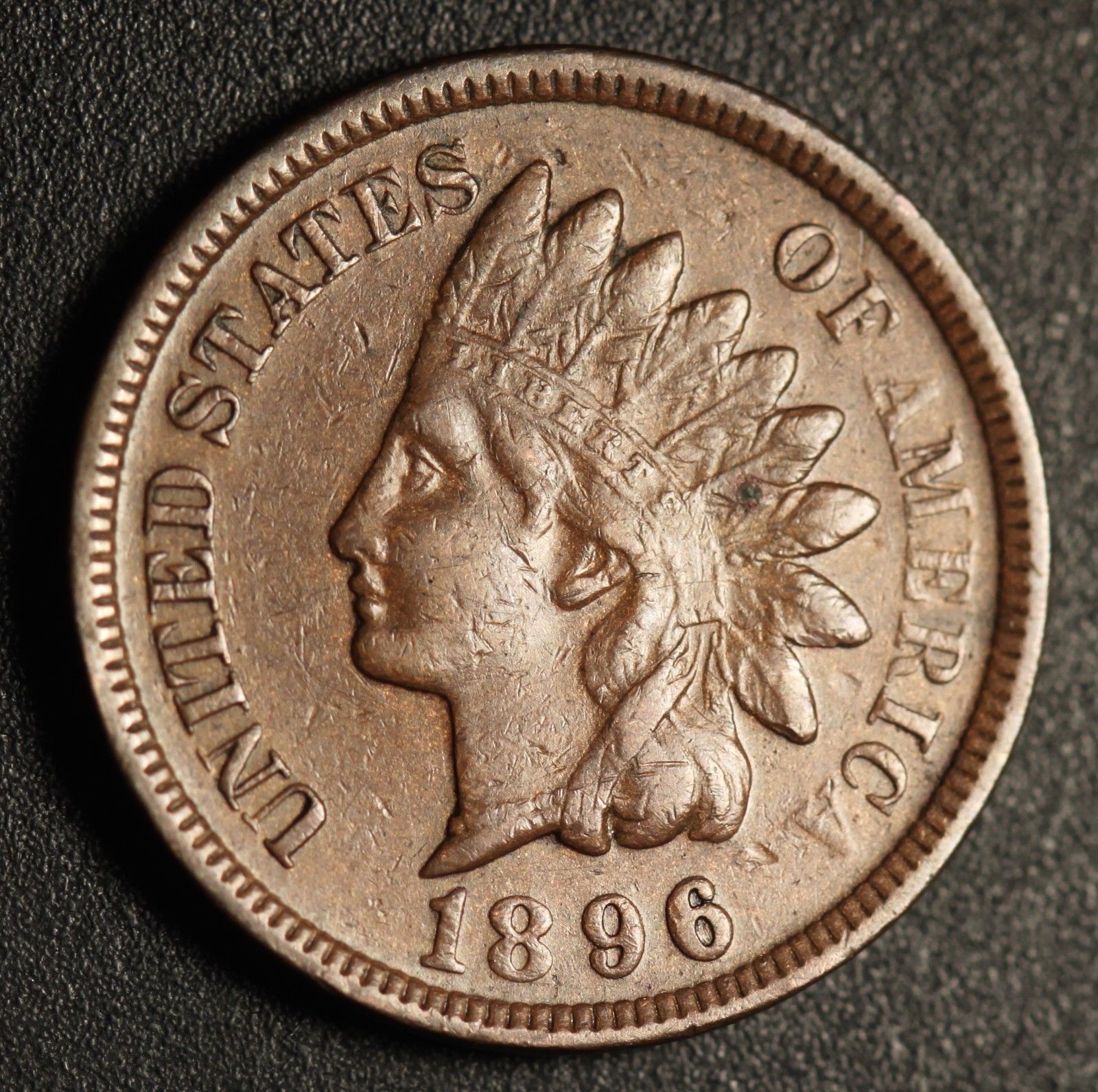 1896 RPD-021 - Indian Head Penny - Photo by Ed Nathanson