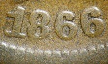 1866 RPD-005 - Indian Head Penny