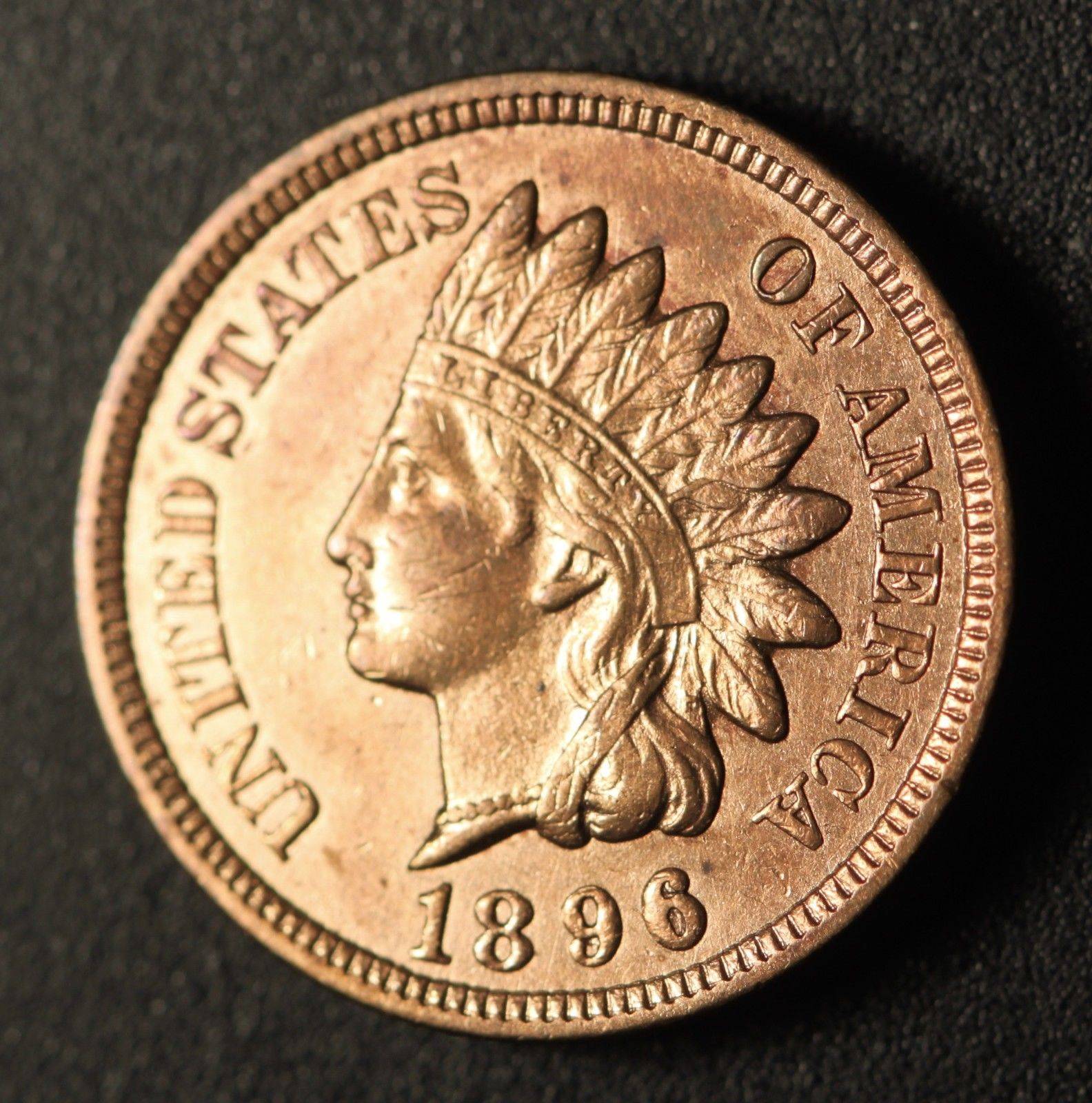 1896 RPD-022 - Indian Head Penny - Photo by Ed Nathanson