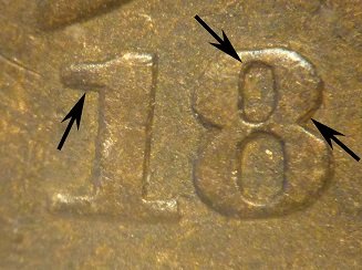 Obverse of 1869 CUD-005 - Indian Head Penny - Photo by David Poliquin