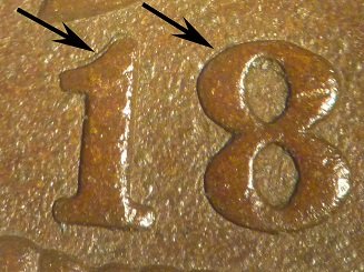 1896 RPD-024 Indian Head Cent - Courtesy of David Poliquin