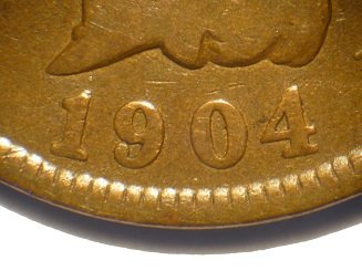 1904 RPD-019 - Indian Head Penny - Photo by David Poliquin