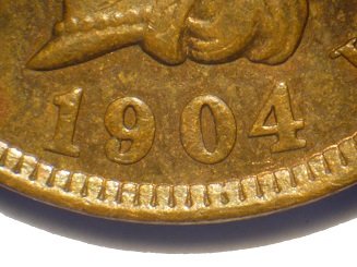 1904 RPD-020 - Indian Head Penny - Photo by David Poliquin