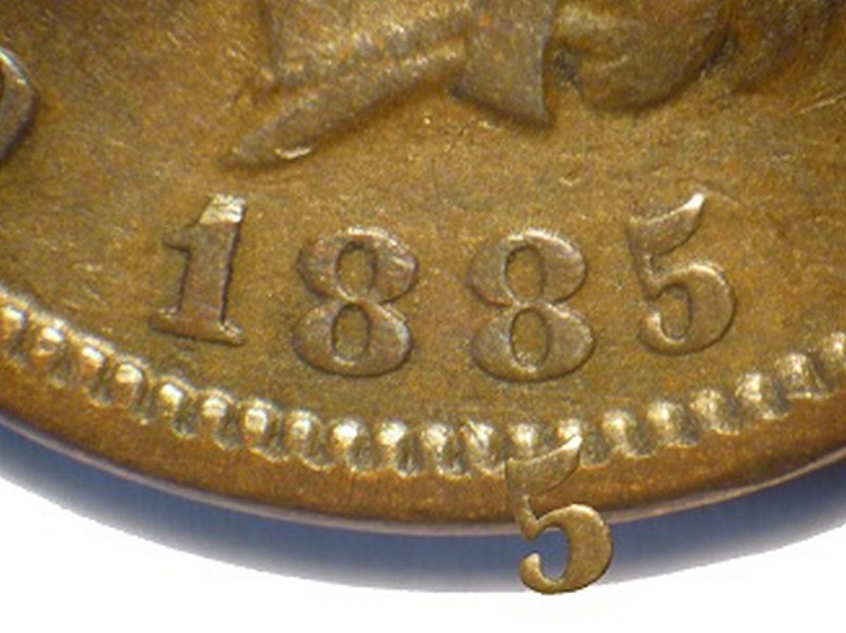1885 MPD-002 - Indian Head Penny - Photo by David Poliquin