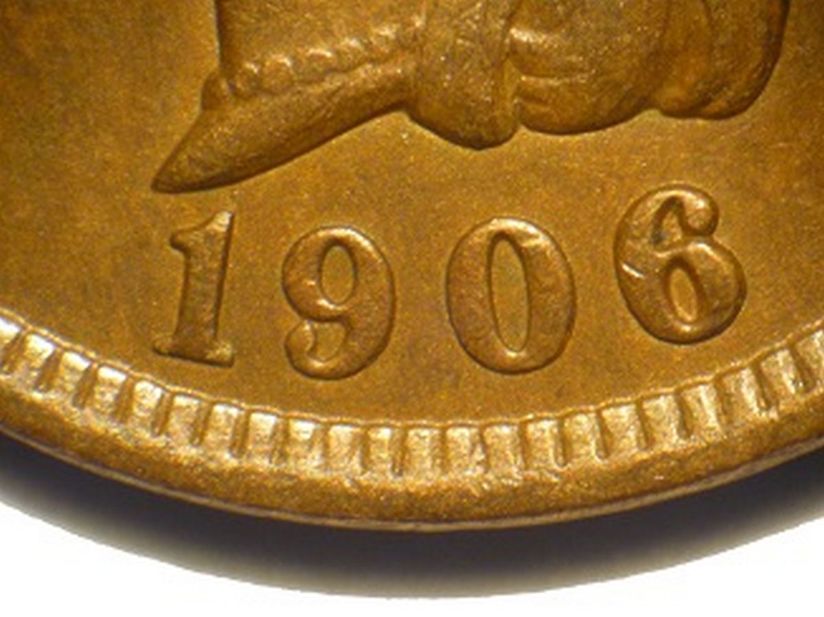 1906 MPD-020 - Indian Head Penny - Photo by David Poliquin