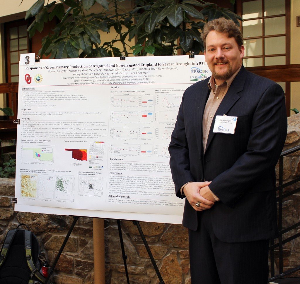 Russell Doughty Named OK NSF EPSCoR State Conference Poster Competition Winner