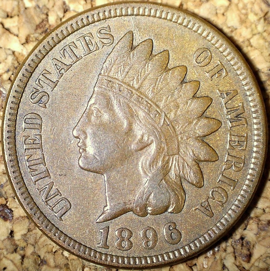 1896 RPD-027 - Indian Head Penny - Photo by David Killough